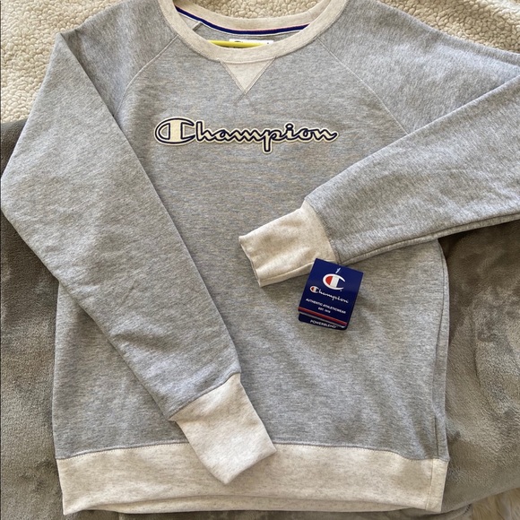 NWT Champion Women’s Small Powerblend Fleece Crew - Picture 1 of 5